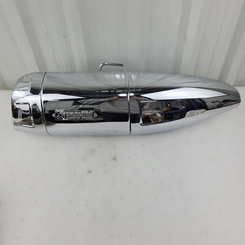 [219400514-001] Akrapoviĉ Straight Shot Silencer